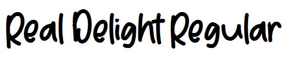 Real Delight Regular字体