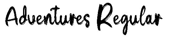 Adventures Regular字体