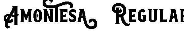 Amontesa Regular字体