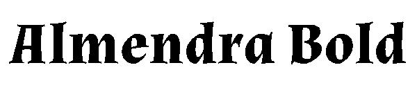 Almendra Bold字体