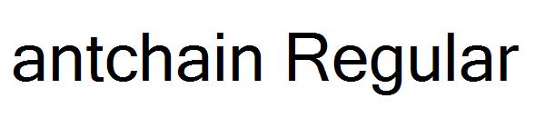 antchain Regular字体