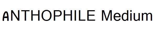 ANTHOPHILE Medium字体