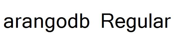 arangodb Regular字体