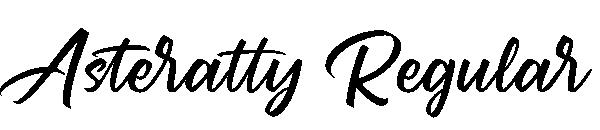 Asteratty Regular字体