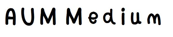 AUM Medium字体