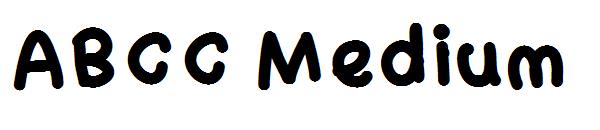 ABCC Medium字体
