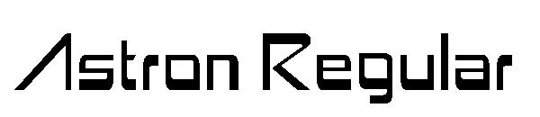 Astron Regular字体