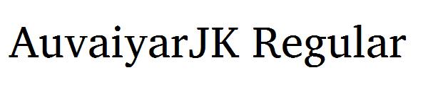 AuvaiyarJK Regular字体