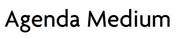 Agenda Medium字体