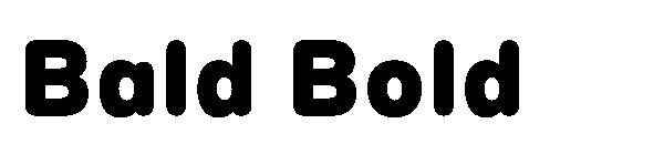 Bald Bold字体