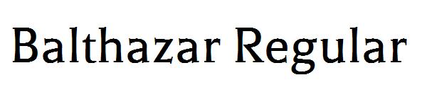 Balthazar Regular字体