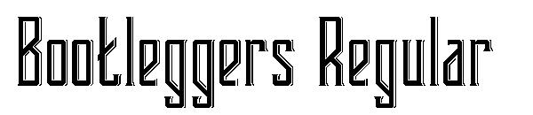 Bootleggers Regular字体