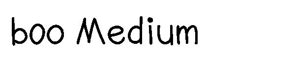 b0o Medium字体