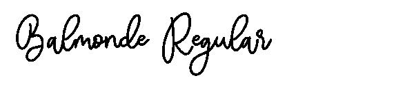 Balmonde Regular字体