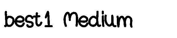 best1 Medium字体