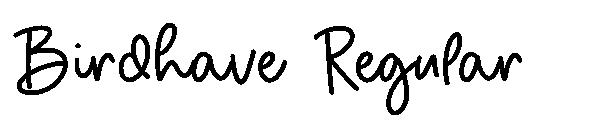 Birdhave Regular字体