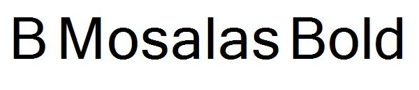 B Mosalas Bold字体