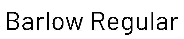Barlow Regular字体