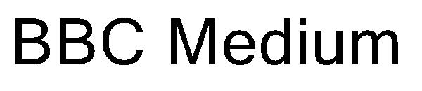 BBC Medium字体