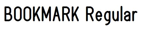 BOOKMARK Regular字体