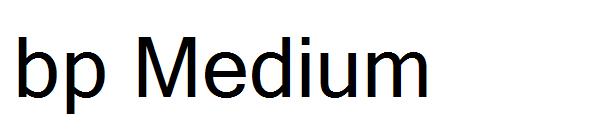 BP Medium字体