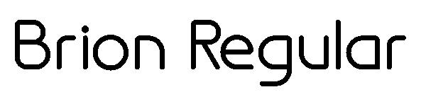 Brion Regular字体