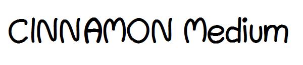 CINNAMON Medium字体