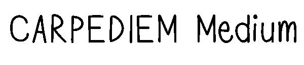 CARPEDIEM Medium字体