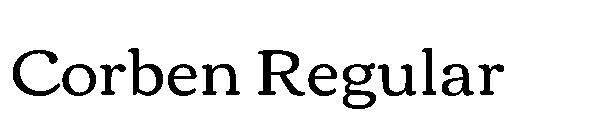 Corben Regular字体
