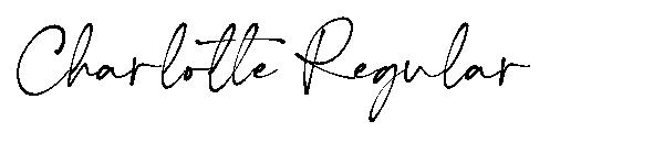 Charlotte Regular字体
