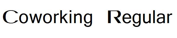 Coworking Regular字体