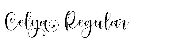 Celya Regular字体