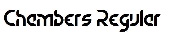 Chambers Regular字体