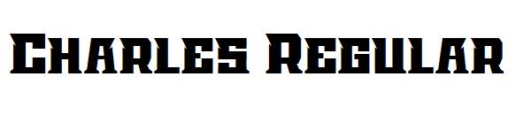 Charles Regular字体