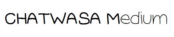 CHATWASA Medium字体