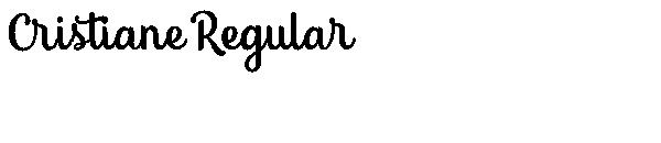 Cristiane Regular字体