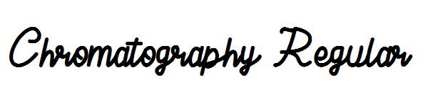 Chromatography Regular字体