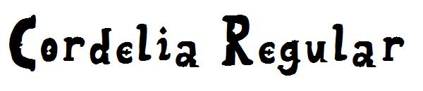Cordelia Regular字体