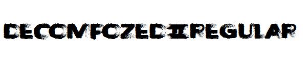 Decompozed 2 Regular字体