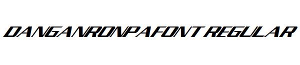 DANGANRONPAFONT Regular字体