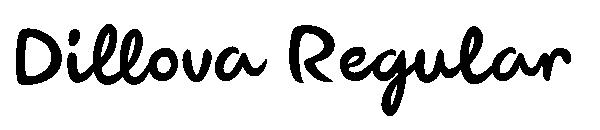 Dillova Regular字体