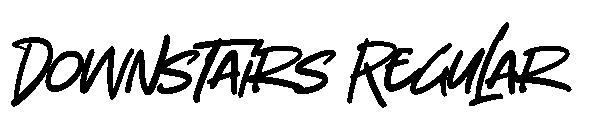 Downstairs Regular字体